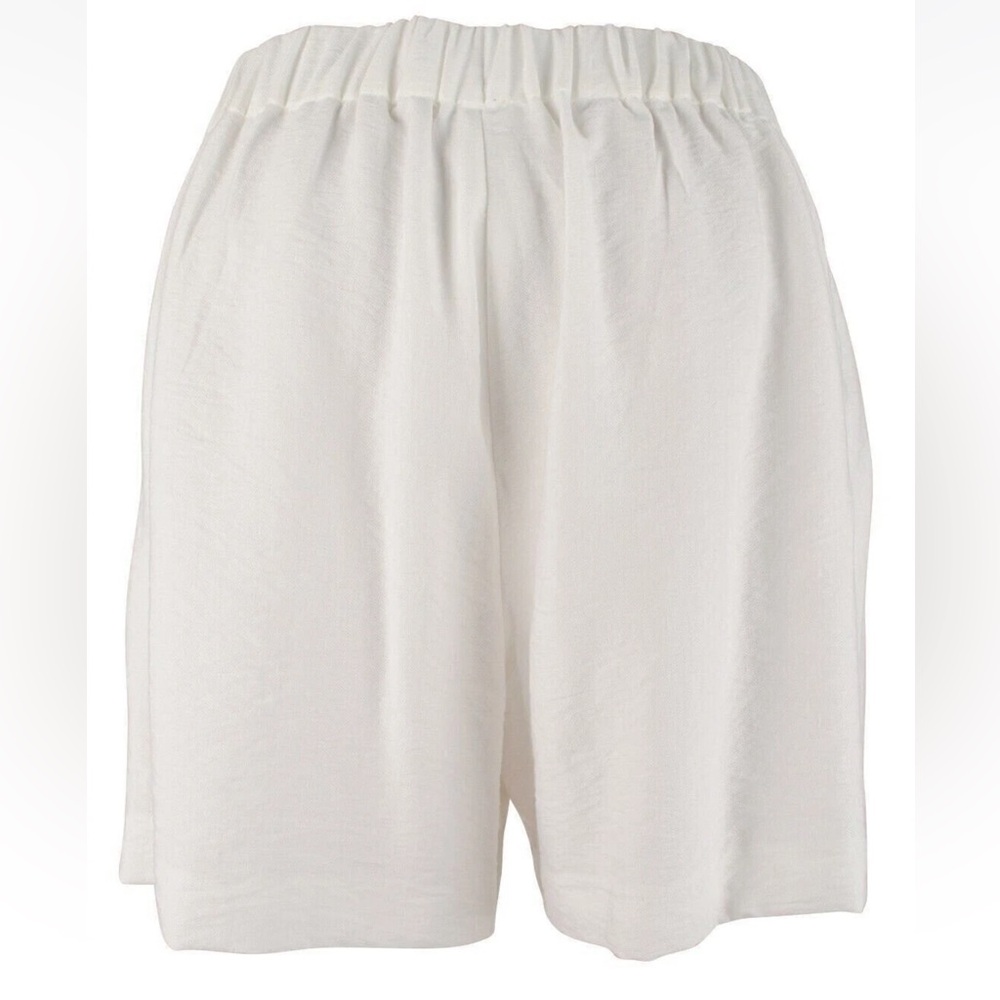 NWT Vince Camuto Summer Heat Ivory Fully Lined Shorts Size 24W - Picture 3 of 11
